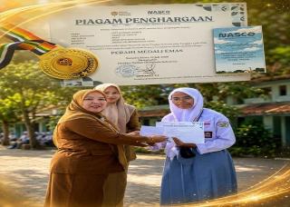 Harumkan Nama Siak, Siti Sa&rsquo;bani Ferdi Borong Medali Emas Olimpiade Nasional